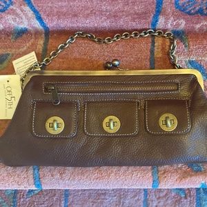 Cynthia Rowley Leather Clutch